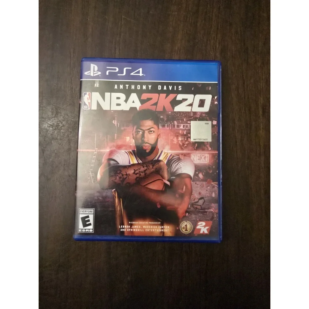 NBA 2K20 PlayStation 4 PS4 Anthony Davis Tested‎ and Working W/ Manual CIB